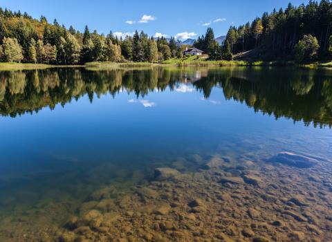 Il Lago Santo e la torbiera del Lagabrun