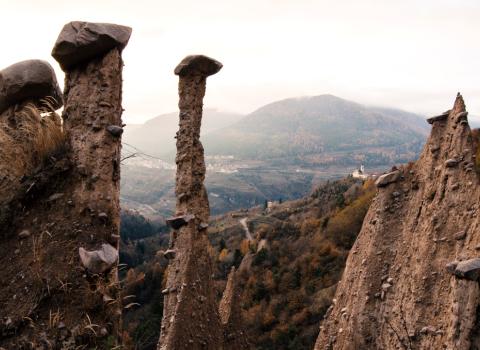 Il sentiero delle Piramidi di Segonzano