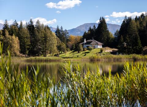 Il Lago Santo e il Rifugio alpino Potzmauer