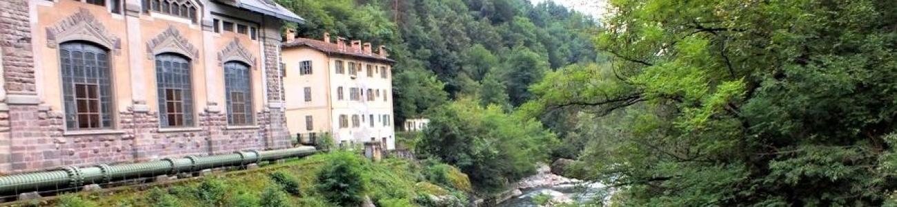 La centrale di Pozzolago e l'Avisio