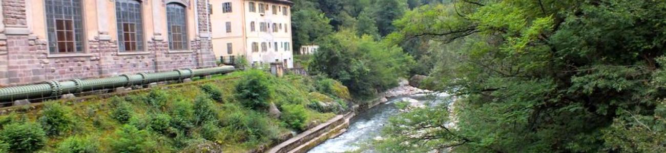 La centrale di Pozzolago e l'Avisio